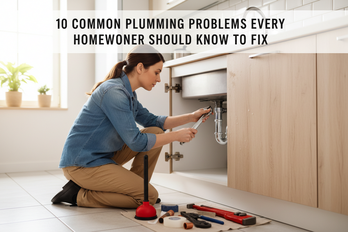 10 Common Plumbing Problems Every Homeowner Should Know How to Fix