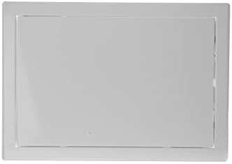 Vent Systems 12" x 8" Inch White Galvanized Steel Access Panel – Durable Access by VentSystems