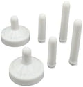 TidyCap Toilet Bolt Covers, Screw-On Replacement Caps by One-N-Done