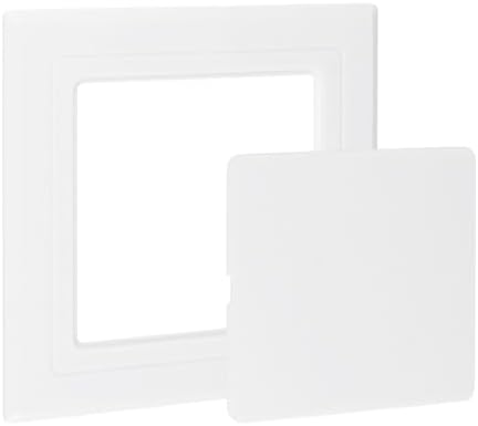 Self Adhesive Access Panels, 4 x 4 inch Surface-Mounted Wall Hole Cover by UFURMATE