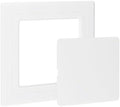 Self Adhesive Access Panels, 4 x 4 inch Surface-Mounted Wall Hole Cover by UFURMATE