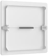 8" x 8" Spring Loaded White Plastic Access Panel - Image 2
