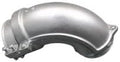 4" Flex 90-Degree Connector, Squeeze-Type, Malleable Iron, Insulated Throat. by Unknown