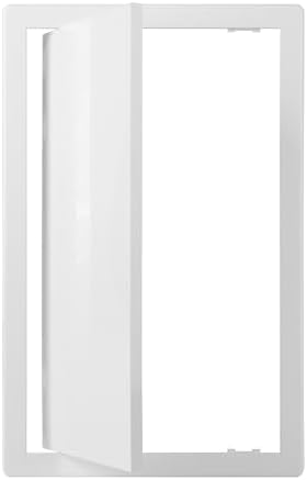 10x16 Access Panel for Drywall and Ceiling – White ABS Plastic Door Panel by VezoWorks