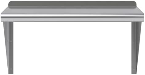 AmGood 24" Long X 16" Deep Stainless Steel Wall Shelf | NSF Certified | - Image 4