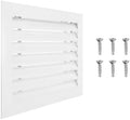 PATIKIL 14 x 18 Inch Gable Vent, 16 x 12 Inch Duct Opening Size by PATIKIL
