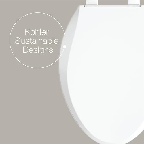 KOHLER K-35585 Cachet Recycled Plastic, Readylatch, Quiet-Close, Soft Close - Image 3