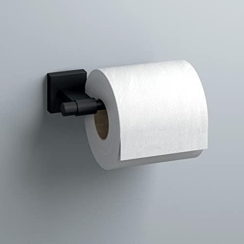 Delta Single Post Toilet Paper Holder | Matte Black | Wall Mount | Maxted - Image 2