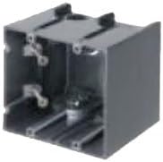 Arlington F102 2 Gang Screw Mount Device Box by Arlington