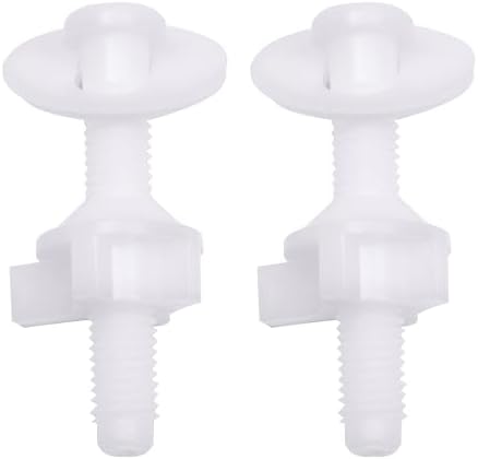 A.I.FORCE Universal Plastic Toilet Seat Hinge Bolt Screws Replacement Kit by A.I.FORCE
