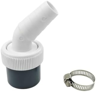 TopHomer 1 Pcs Drain Adapter 40mm Plastic Coupling Fit by Unknown