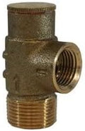 MFG 3/4" Lead-Free Brass Pressure Relief Valve – 100 PSI Water System Safety by MerrillManufacturing