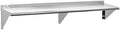 Hally Stainless Steel Shelf 18"x72" NSF Commercial Wall Mount Rack Shelving by HallySinksTablesH