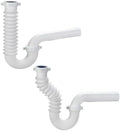 Yariwiz White 1-1/2 inch P Trap by Yariwiz