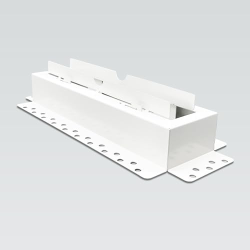 3x10 Inch Steel Recessed Flush Wall Vent Cover - Image 4