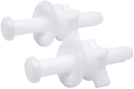 A.I.FORCE Universal Plastic Toilet Seat Hinge Bolt Screws Replacement Kit - Image 6