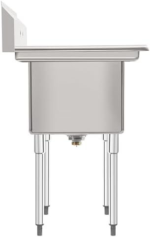 KoolMore 72 in. 16-Gauge Commercial Sink - Image 6