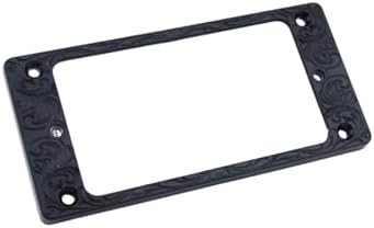Guyker Metal Flat Humbucker Cover, Pickup Mounting Ring Set - Image 3