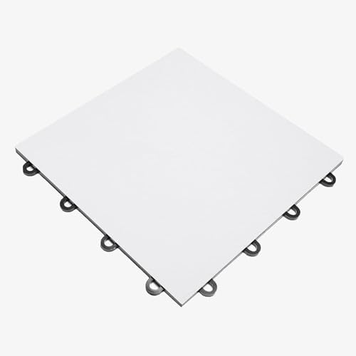 Flooring Inc's 3/8" Thick Interlocking Lightweight Plastic Practice Dance Floor - Image 5