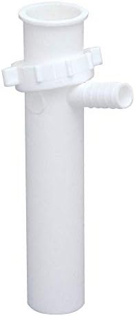 EZ-FLO 1-1/2 Inch x 8 Inch Branched Dishwasher Tailpiece, Direct Connection by Eastman