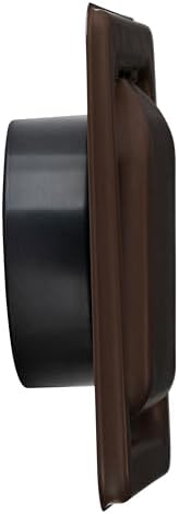 NO-PEST VENT Dual Door Dryer Vent Cover 4 Inch Outdoor, Made in USA, Highest - Image 2