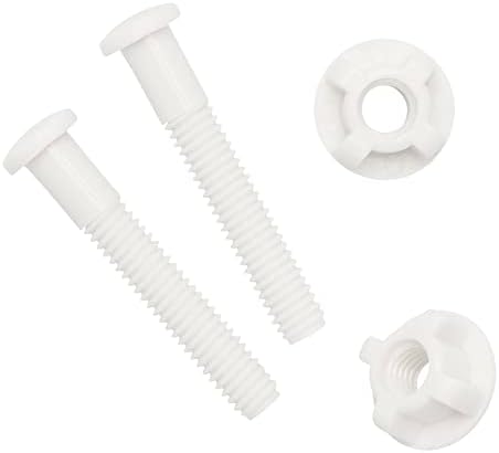 Qualihome Plastic Toilet Seat Screws Replacement by Qualihome