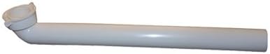 PVC Pipe Fitting, Waste Arm Drain Pipe, Tubular Slip Joint, 1.5-In. OD x 9-In. by Unknown