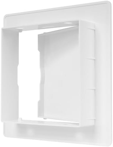 4" x 4" White Plastic Access Panel. Service Shaft Door Panel. Plumbing - Image 5