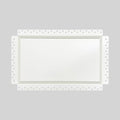8x14 Inch Steel Recessed Flush Wall Vent Cover by DDPow