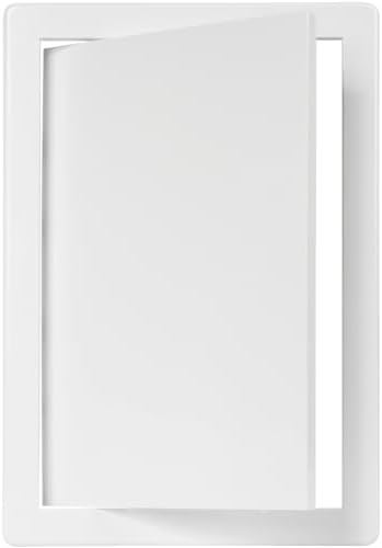 8" x 12" White ABS Plastic Plumbing Access Panel - Image 6