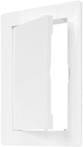 4" x 6" White ABS Plastic Plumbing Access Panel by ECOPROVENT