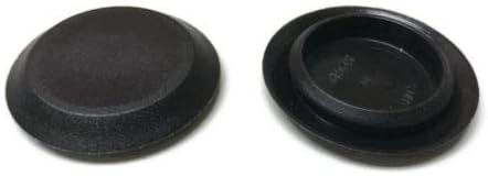 1" Inch Black Plastic Flush Mount Hole Plug by Vital+All-Terrain
