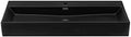 Claire 40” Rectangle Wall-Mount Bathroom Sink in Matte Black by SwissMadison