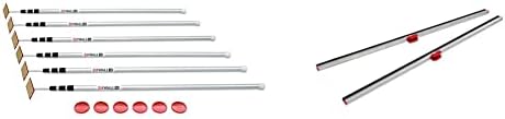 ZIPWALL SLP6 12 Foot Spring Loaded Dust Barrier Poles, 6 Pack by Unknown