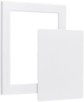 Self Adhesive Access Panel for Drywall 6 x 8 inch Surface-Mounted Wall Hole by UFURMATE