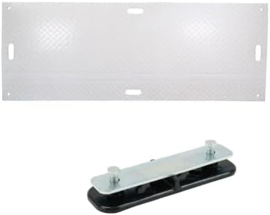 4 Pack 3' x 8' White Ground Protection Mats - Image 2