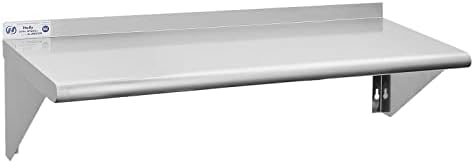 Hally Stainless Steel Shelf 14"x36" NSF Commercial Wall Mount Rack Shelving by HallySinksTablesH