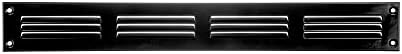 Repa Market Air Vent Cover 16x2 Inch Black Scratch Resistant Galvanized by RepaMarket