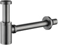 Brass P Trap Bathroom Sink: 1-1/4 Bottle P-Trap by Heixutas