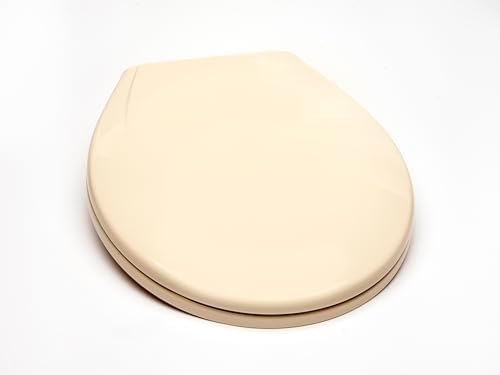 2Q1R6-01 Builder Grade Slow Close Plastic Toilet Seat by BathDecor