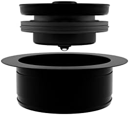 Lexicon Disposal Kitchen Sink Decorative Flange Fits 3.5 Inch Drain Hole Matte - Image 2