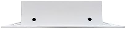 BUILDMART - 30x6 Modern AC Vent Cover - Decorative White Aluminum Air Vent - - Image 3