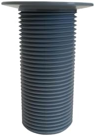 OCS Parts Gray ABS Sink Drain | 2-7/8" Drain | 1" NPS | E16-3020 - Image 2