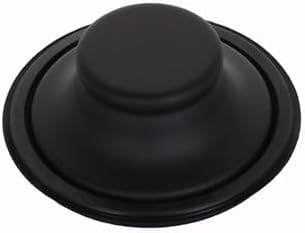 Mr. Scrappy Matte Black Universal Garbage Disposal Sink Flange and Stopper - Image 4