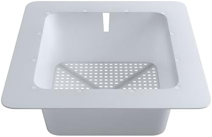 AmGood Flanged Plastic Floor Drain Strainer 11-3/4 in. x 11-3/4 in. x 4-3/16 in - Image 2