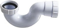 PP Material Bathtub Elbow Drain Pipe, P Trap Deodorant Sink Drain Hard Tube by HOME