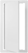 8x16 Access Panel for Drywall and Ceiling – White ABS Plastic Door Panel by VezoWorks