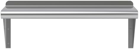 AmGood 10 in. x 24 in. Stainless Steel Wall Mount Shelf - Image 4