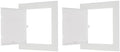 PATIKIL 6.5x6.5 Inch Removable Hinged Access Panel by PATIKIL