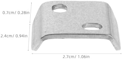 4pcs Towel Bar Hardware Washer, Mounting Bracket Hardware - Image 2